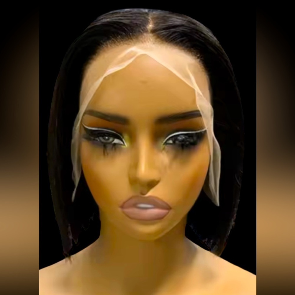 Double drawn 8 “ bob straight Vietnamese Human hair New